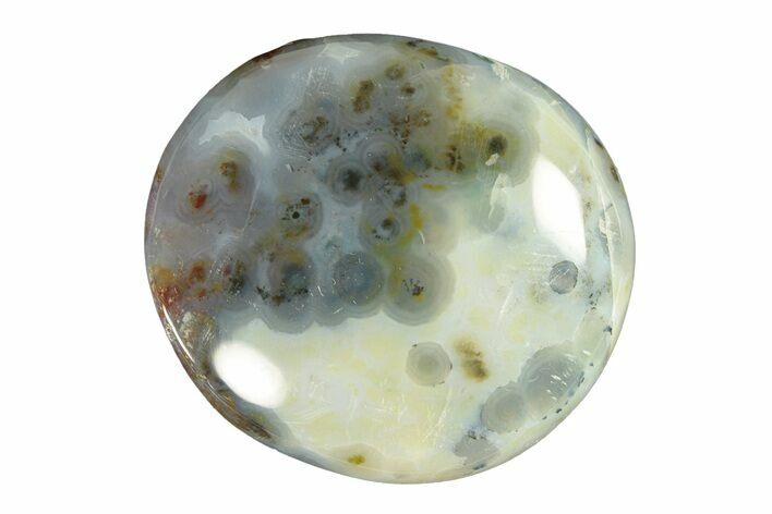 Polished Ocean Jasper Stone - New Deposit #261191